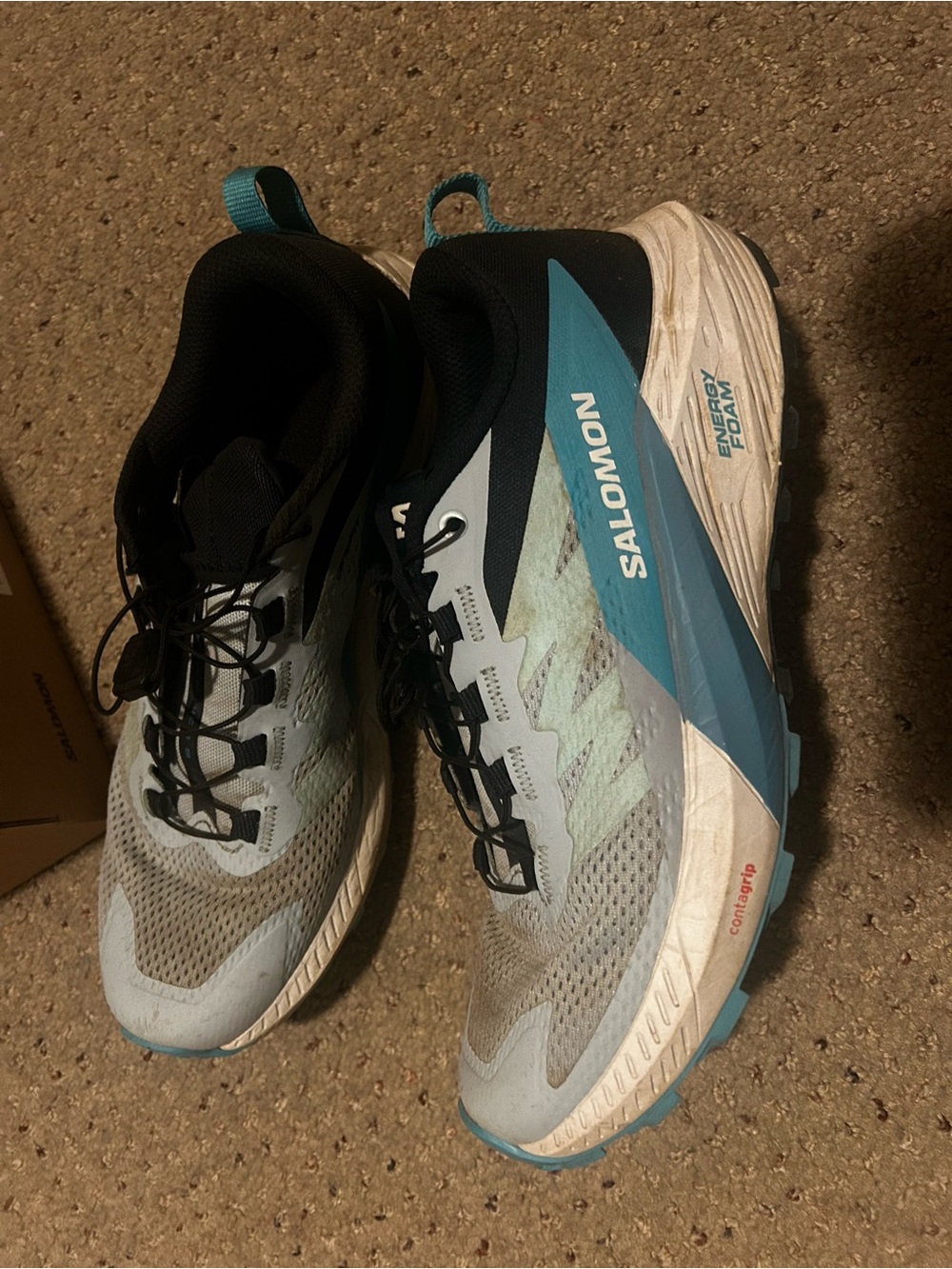 Salomon Sense Ride 5 Women’s Trail Running Shoes - Blue/Carbon